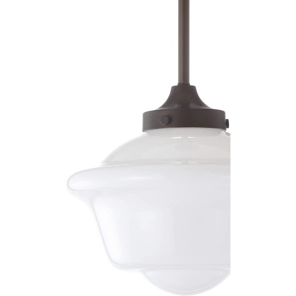 JONATHAN Y JYL3517C Kurtz 9.5" Adjustable Drop Metal/Glass LED - Picture 4 of 6